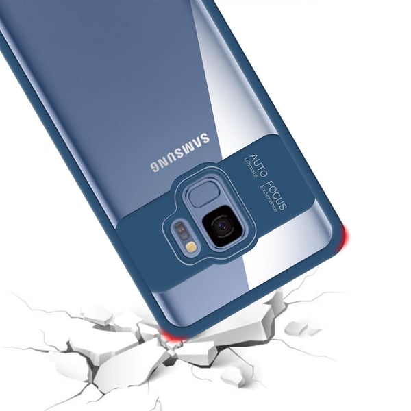 Samsung Galaxy S9+ Stilrent Stötabsorverande Skal - AUTO FOCUS