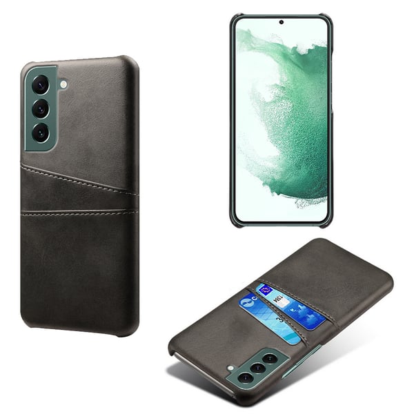Samsung Galaxy S23 - Stilrent Praktiskt Skal med Korthållare