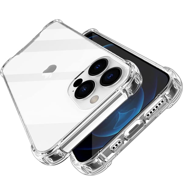 iPhone 14 Pro - Skyddande Stilrent FLOVEME Silikonskal