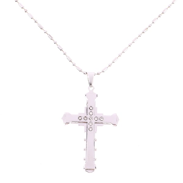 Exklusivt Stilrent Kors Halsband