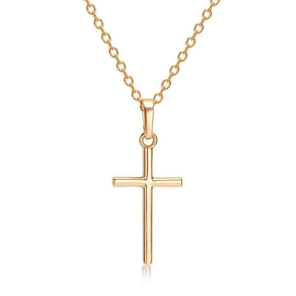 Stilrent Exklusivt Hög Kvalitet Kors Halsband