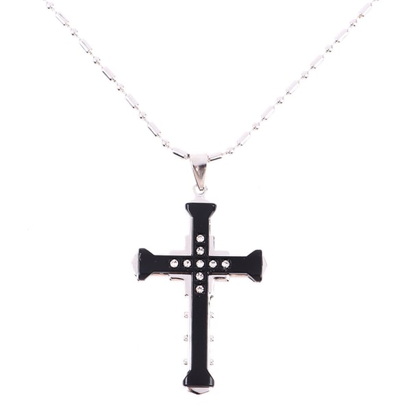 Exklusivt Stilrent Kors Halsband