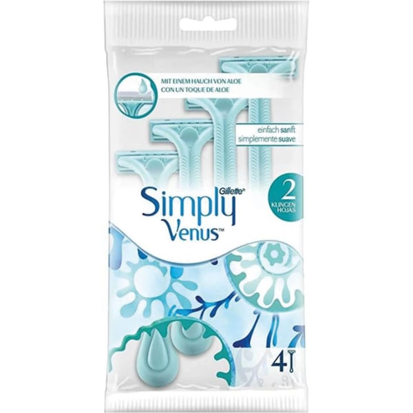 Gillette Women Simply Venus2 Engångshyvlar - 3-Pack
