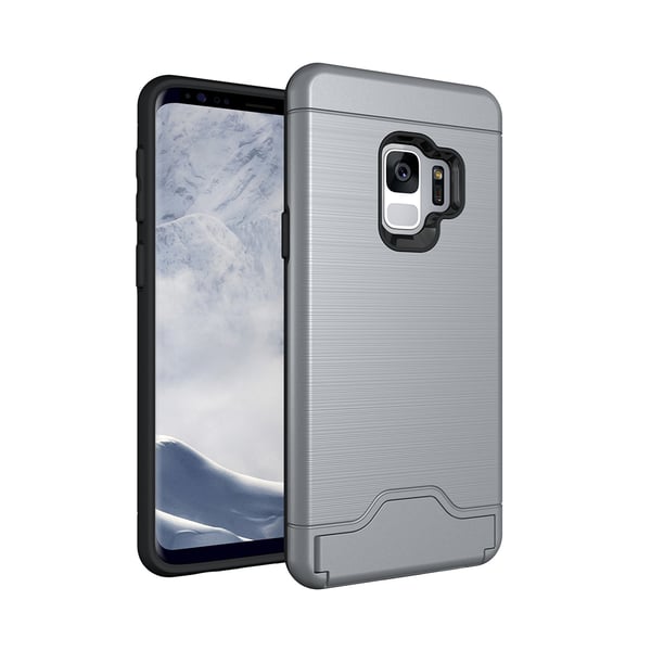 Skal med Kortfack från JENSEN - Samsung Galaxy S9+
