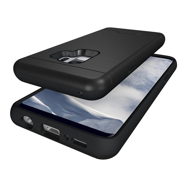 Samsung Galaxy S9+ - Skal med smart Kortfack