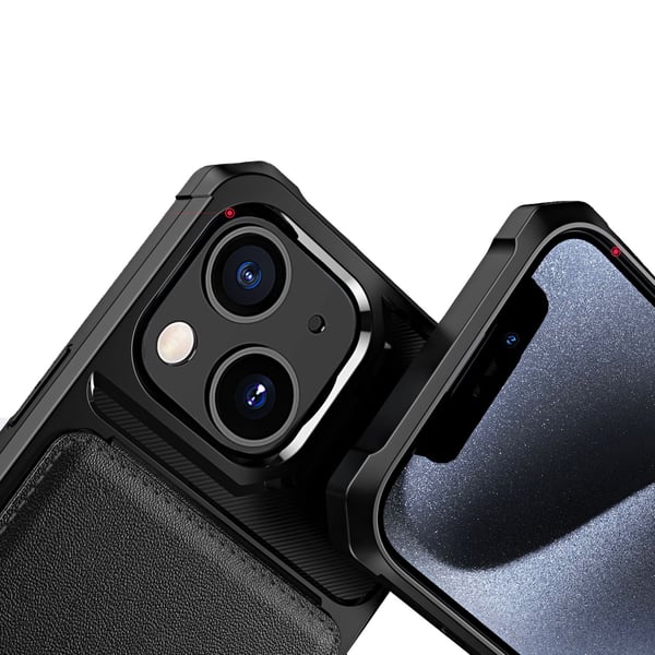 iPhone 13 Mini Card Case - Anti-halk & Trådlös Laddning