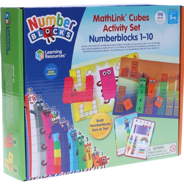 Læringsressourcer - MathLink-terninger - Tælleterninger 1-10 LSP0949 Læringsressourcer - MathLink-terninger - Tælleterninger 1-10 LSP0949