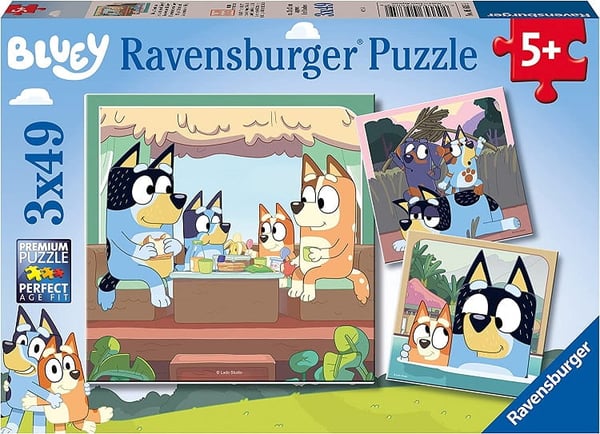 Ravensburger Bluey pussel 3x49 bitar