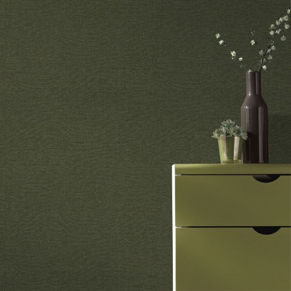 Erismann Serenity Linen Effect Lined Vinyl Wallpaper