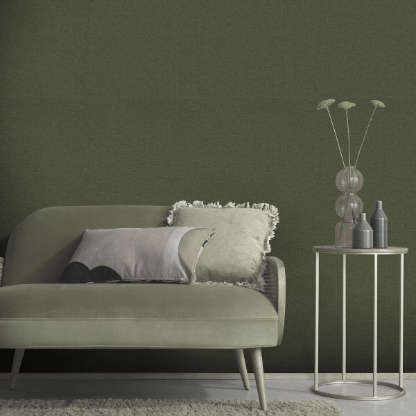 Erismann Serenity Linen Effect Lined Vinyl Wallpaper