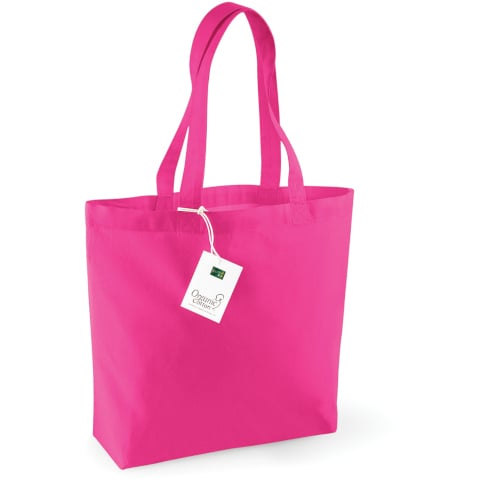 Westford Mill Organic Cotton Shopper Bag - 16 Litres (Pack of 2)