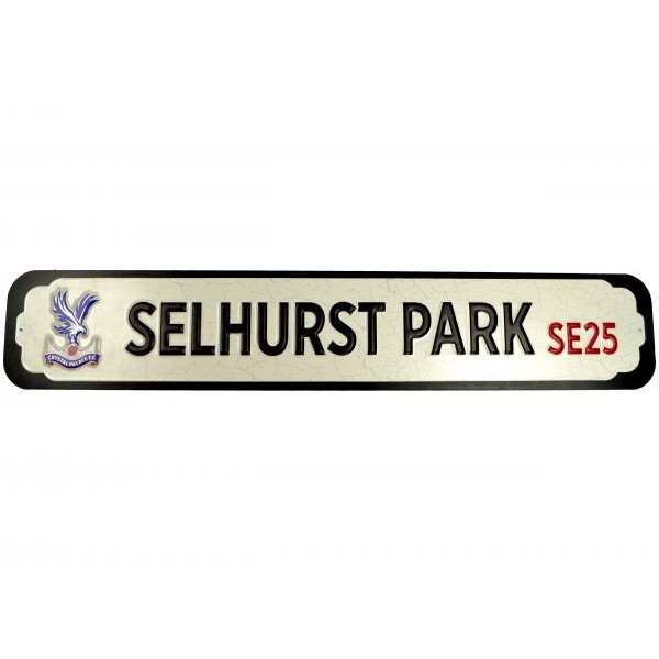 Crystal Palace FC Deluxe Selhurst Park SE25 metalplakette