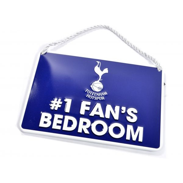 Tottenham Hotspur FC #1 Fans Bedroom Door Sign