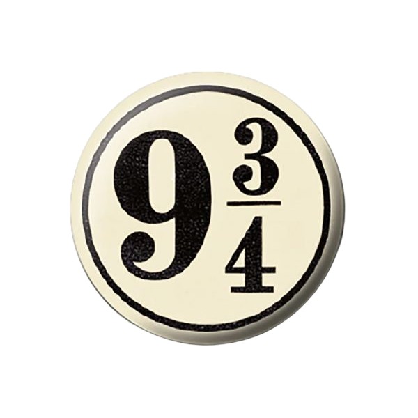 Harry Potter Nine And Three Quarters Badge