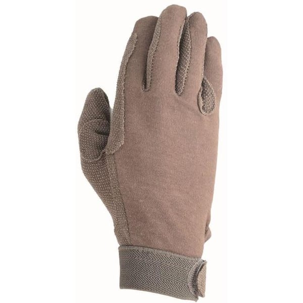 Hy5 Adults Cotton Pimple Palm Riding Gloves