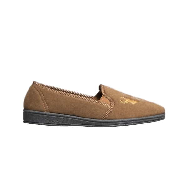Mirak Hjort herre slip-on hjemmesko til mænd / klassiske hjemmesko til mænd