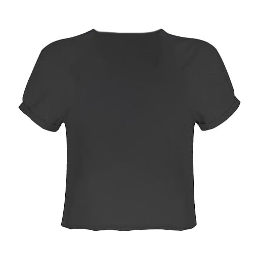 Amplified Womens/Ladies Union Jack The Rolling Stones Crop Top