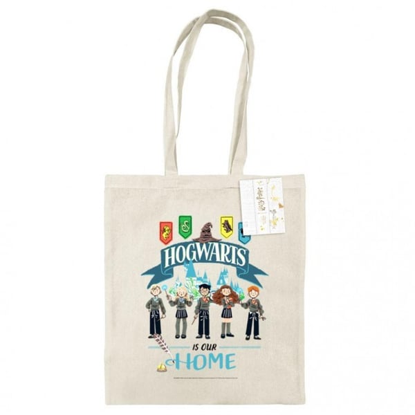 Harry Potter Hogwarts Is Our Home Tote Bag