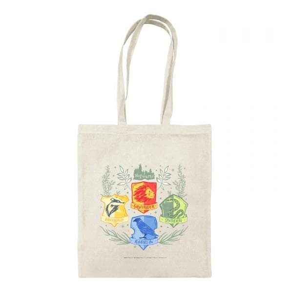 Harry Potter Herbology Crests Tote Bag