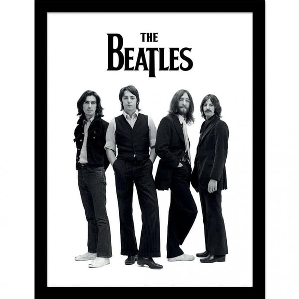 The Beatles Group Shot Framed Poster