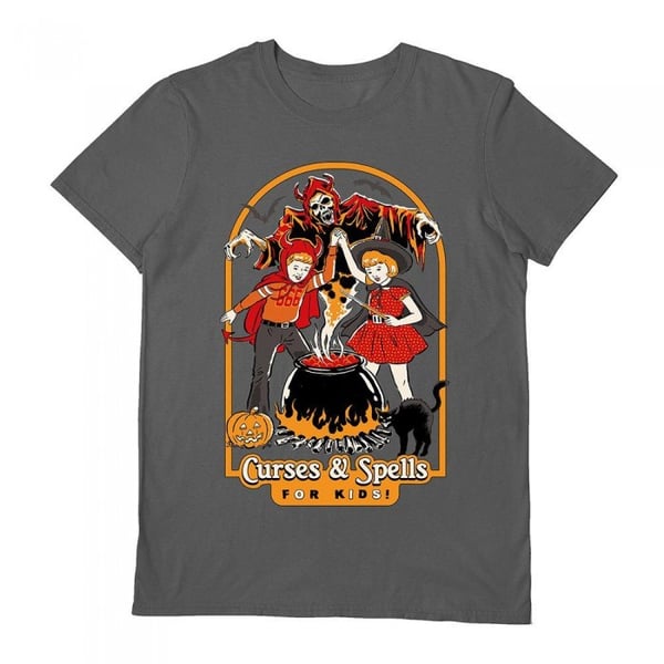 Steven Rhodes Unisex Vuxen Förbannelser & Trollformler T-Shirt