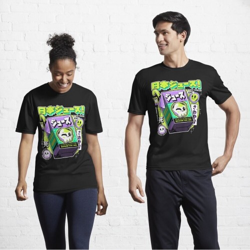 Ilustrata Unisex Vuxen Japansk Juice T-shirt