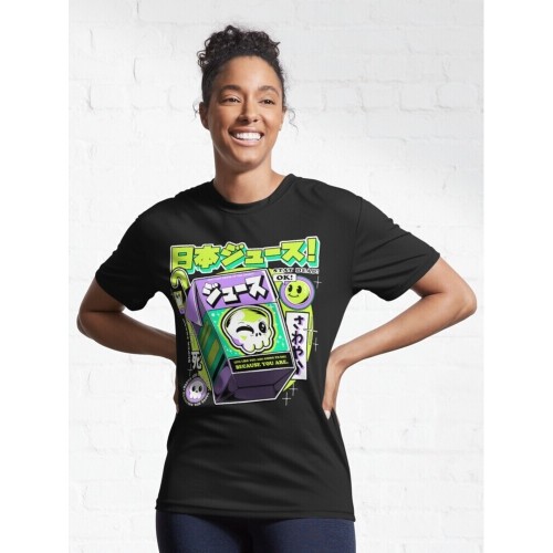Ilustrata Unisex Vuxen Japansk Juice T-shirt