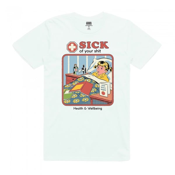 Steven Rhodes Unisex Vuxen Trött på ditt skit T-shirt Steven Rhodes Unisex Vuxen Trött på ditt skit T-shirt
