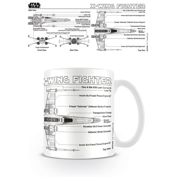 Star Wars X-Wing Fighter Sketch krus