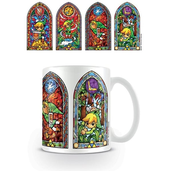 The Legend Of Zelda Stained Glass Mug
