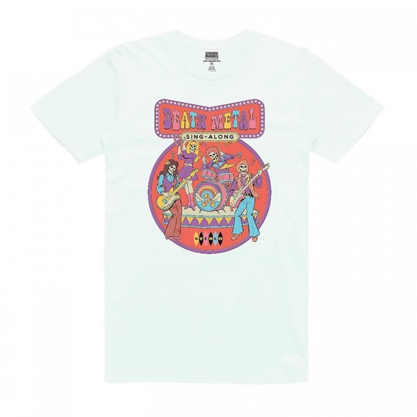 Steven Rhodes Unisex Vuxen Death Metal Sing-Along T-Shirt