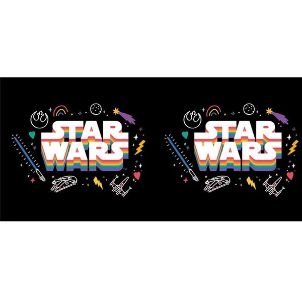 Star Wars Pride Rainbow Logo krus