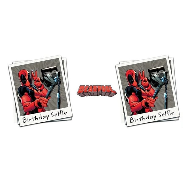 Deadpool Fødselsdag Selfie krus