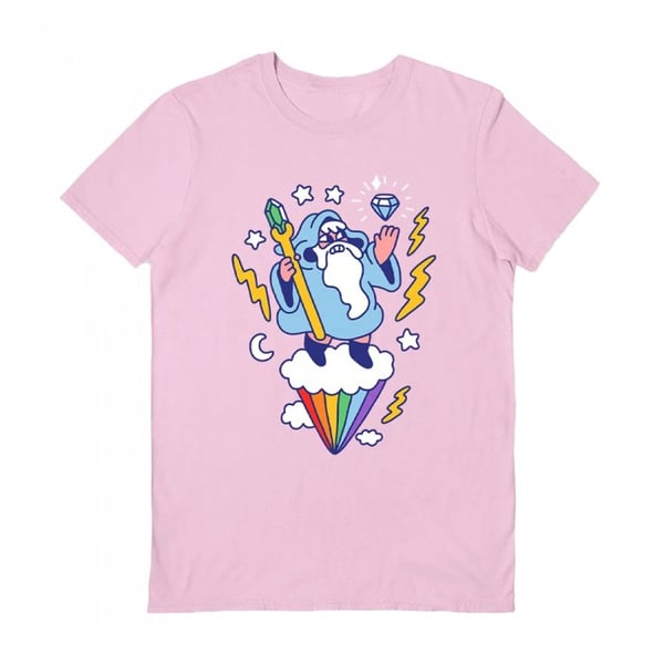 Obinsun Unisex Vuxen Trollkarl I Himlen T-shirt
