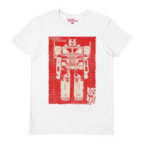 Transformers Unisex Adult Red Optimus T-Shirt