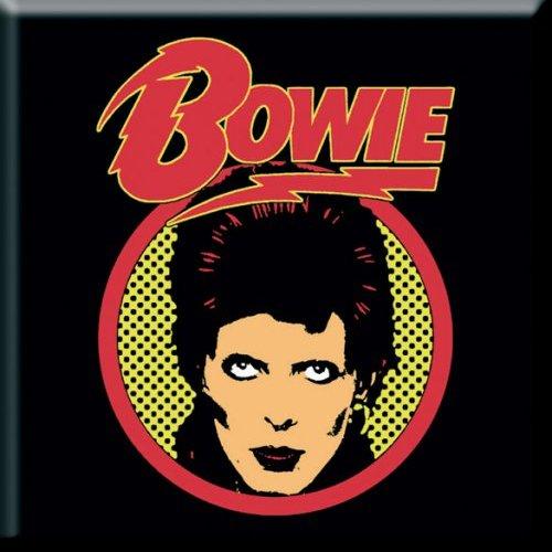 David Bowie Flash Logo Kylskåpsmagnet David Bowie Flash Logo Kylskåpsmagnet