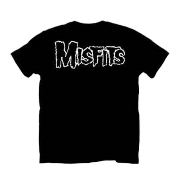 Misfits Unisex Aikuisten Fiend Skull Puuvilla T-paita