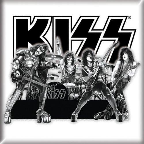 Kiss Graphite Band Kylskåpsmagnet Kiss Graphite Band Kylskåpsmagnet
