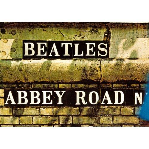 The Beatles Abbey Road Postcard