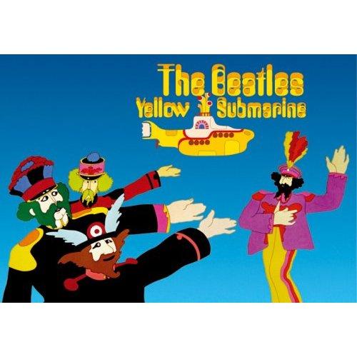 The Beatles Yellow Submarine Postcard
