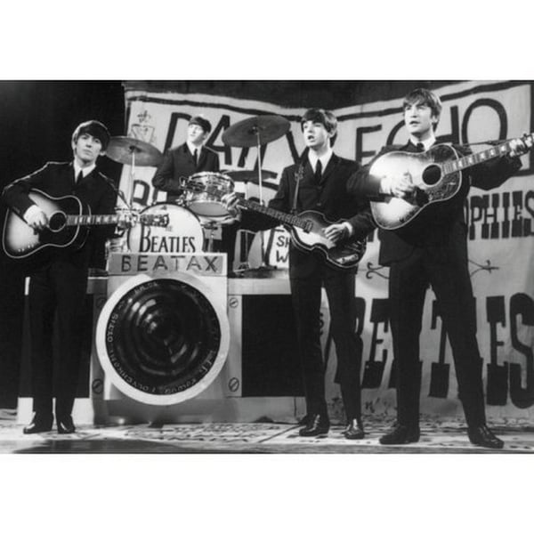 The Beatles Daily Echo Standard Postcard