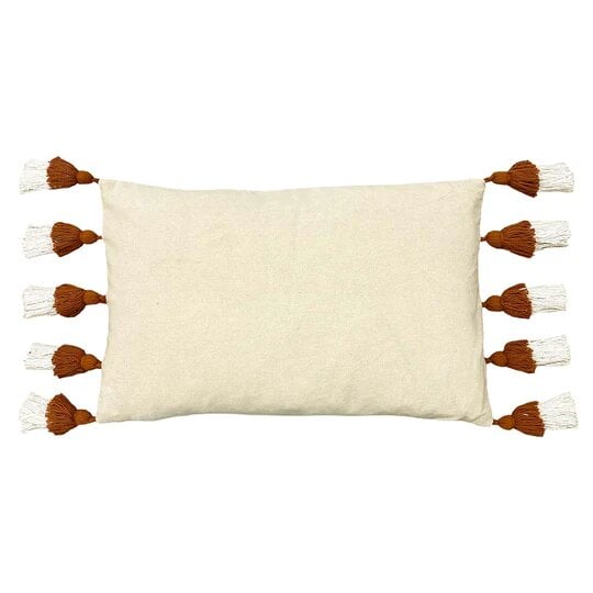 Furn Rainbow Tufted Tassel Cushion Cover