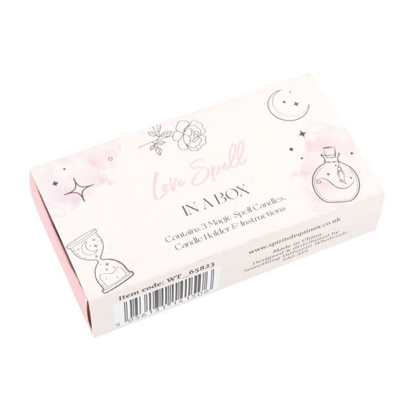 Something Different Magic Love Spell -kynttilät (3 kpl:n pakkaus)