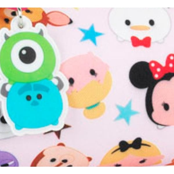 Disney Childrens/Girls Official Tsum Tsum Triple Pencil Case