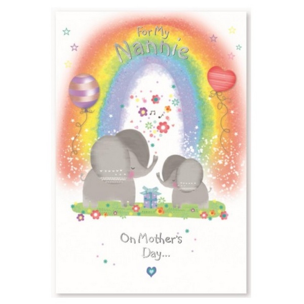 Simon Elvin For My Nannie Mothers Day Greetings Card (Pack of 6)