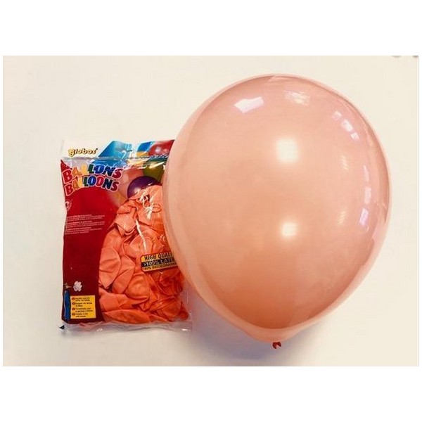 Globos Almindelige latexballoner (pakke med 100)