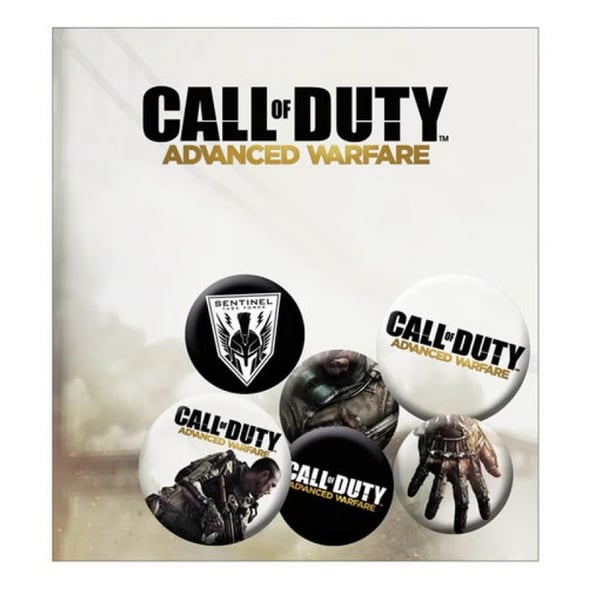 Call Of Duty Advanced Warfare Badge (Pack of 6) Call Of Duty Advanced Warfare Badge (Pack of 6)
