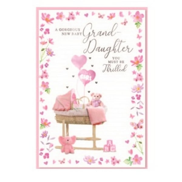 Simon Elvin Grand Daughter Greetings Card (Pack of 6)