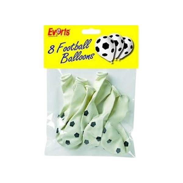 Everts Football Balloons (Pack of 8)