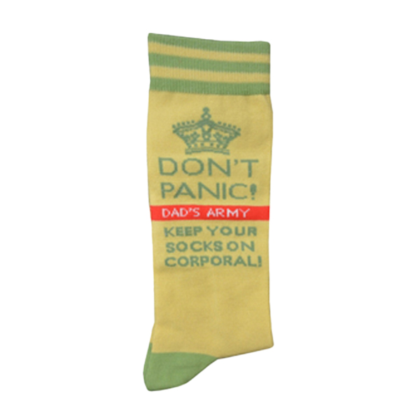Dads Army Mens Don´t Panic! Socks